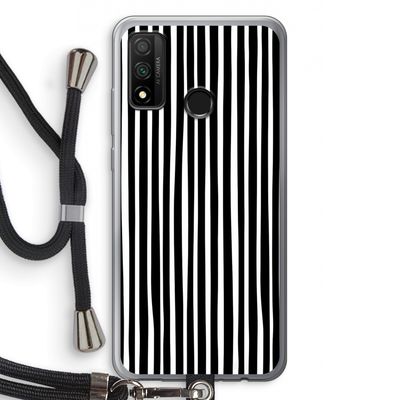 Stripes: Huawei P Smart (2020) Transparant Hoesje met koord