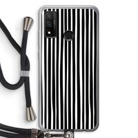 Stripes: Huawei P Smart (2020) Transparant Hoesje met koord