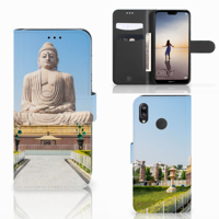 Huawei P20 Lite | Flip Cover | Boeddha