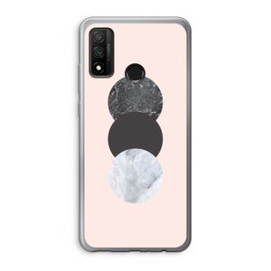 Marmeren cirkels: Huawei P Smart (2020) Transparant Hoesje