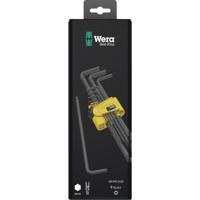 Wera 950/9 Haakse schroevendraaierset 5/64 inch, 3/32 inch, 1/8 inch, 5/32 inch, 3/16 inch, 7/32 inch, 1/4 inch, 5/16 inch, 3/8 inch 9-delig