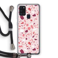 Terrazzo N°15: Samsung Galaxy A21s Transparant Hoesje met koord