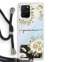 Daisies: Samsung Galaxy S10 Lite Transparant Hoesje met koord