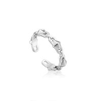 Ania Haie R025-02H ring Zilver Zilverkleurig Adjustable One Size - thumbnail