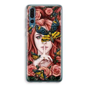 Lady Moth: Huawei P20 Pro Transparant Hoesje