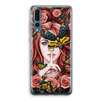 Lady Moth: Huawei P20 Pro Transparant Hoesje