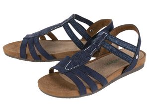 Dames sandalen (40, Marineblauw)