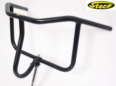 Steco Stuur ukkie-mee 22,2x350 mm - zwart