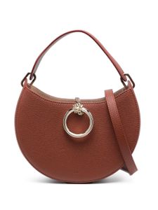 Chloé sac à main à logo imprimé Arlene - Marron