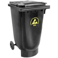 BJZ A-65189 ESD-prullenbak 120 l PE (l x b x h) 554 x 480 x 959.50 mm Zwart 1 stuk(s) BJZ A-65189 ESD-prullenbak 120 l PE (l x b x h) 554 x 480 x 959.50 mm Zwart 1 stuk(s)