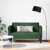 Loveseat bank 109 cm corduroy stof donkergroen