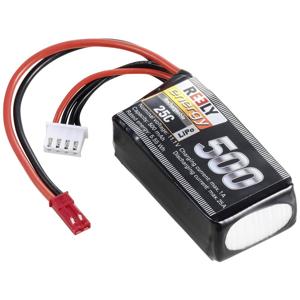 Reely LiPo accupack 11.1 V 500 mAh Aantal cellen: 3 25 C Softcase BEC