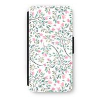 Sierlijke bloemen: iPhone 7 Plus Flip Hoesje