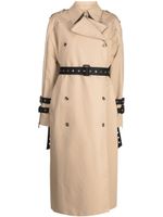 Rokh trench oversize à taille ceinturée - Marron