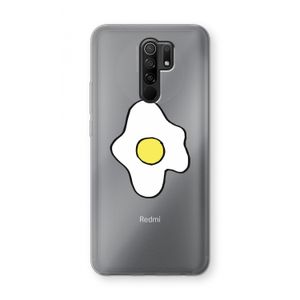 Spiegelei: Xiaomi Redmi 9 Transparant Hoesje