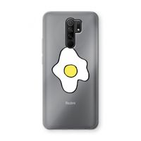 Spiegelei: Xiaomi Redmi 9 Transparant Hoesje