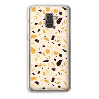 Terrazzo N°13: Samsung Galaxy A8 (2018) Transparant Hoesje