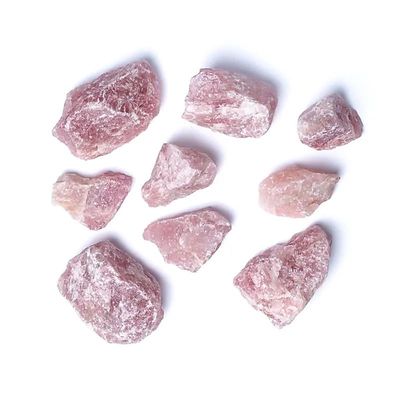 Ruwe Edelsteen Rozenkwarts (7 - 16 cm) - 5000 gram