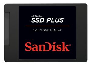 SanDisk SSD PLUS 480 GB SSD harde schijf (2.5 inch) SATA 6 Gb/s Retail SDSSDA-480G-G26