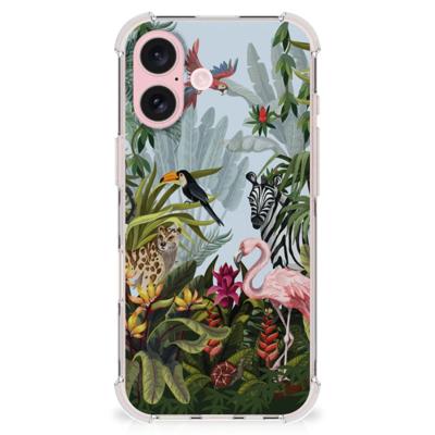 Case Anti-shock voor iPhone 16 Jungle