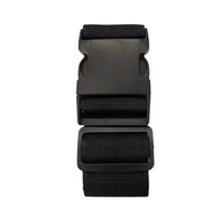 Kofferriem - Verstelbaar - Bagageriem - 165 Centimeter - Extra Beveiliging - Reizen - Zwart