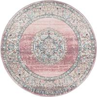 Karpet24 Salsa - Vintage Style Vloerkleed, Weerbestendig & UV-bestendig voor Binnen & Buiten-Ø 120 cm rond Karpet24 Salsa - Vintage Style Vloerkleed, Weerbestendig & UV-bestendig voor Binnen & Buiten-Ø 120 cm rond