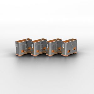 Lindy 40463 poortblokker USB Type-A Oranje Acrylonitrielbutadieenstyreen (ABS) 10 stuk(s)