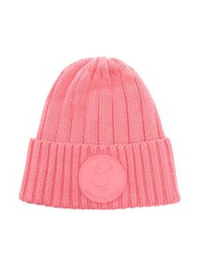 Save The Duck Kids bonnet Doyle en maille nervurée - Rose