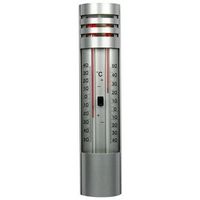 Thermometer min/max voor in kas - metaal - 32 cm - thumbnail