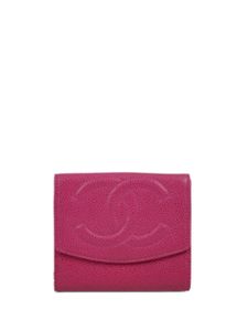 CHANEL Pre-Owned portefeuille CC en cuir (1995) - Rose