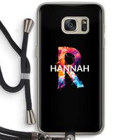 Abstract Spectrum: Samsung Galaxy S7 Transparant Hoesje met koord