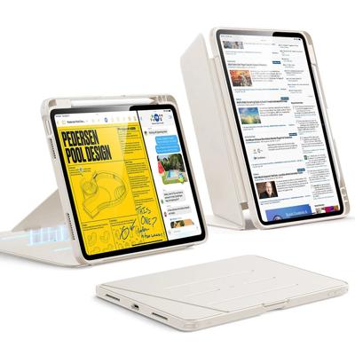 iPad Air 11" (M4) 2026 Flip Magnetic Case with Pencil Holder - Starlight iPad Air 11" (M4) 2026 Flip Magnetic Case with Pencil Holder - Starlight