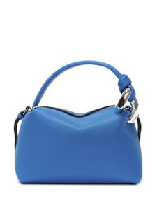 JW Anderson petit sac cabas en cuir - Bleu