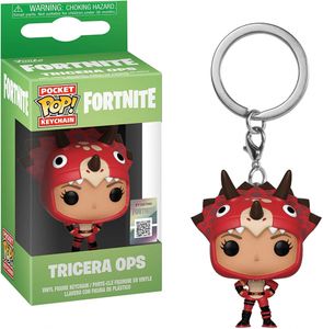 Fortnite Pocket Pop Keychain - Tricera Ops