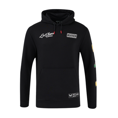 Red Bull Racing Truien - M - Las Vegas Hoodie - Caviar Black - Max Verstappen