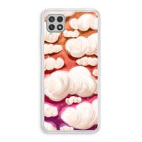 Katoen Wolken: Samsung Galaxy A22 4G Transparant Hoesje