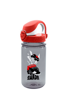 Nalgene On The Fly Kids Bottle - 0.35 Liter - Bpa Free - Transparant/Groen Kinder Drinkfles Grijs/Rood 0,350