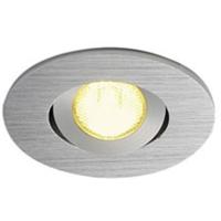 SLV 113976 New Tria Mini Set LED-inbouwlamp LED LED vast ingebouwd 4.4 W Aluminium (geborsteld)