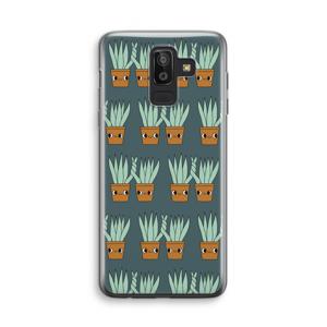 Sansevieria: Samsung Galaxy J8 (2018) Transparant Hoesje