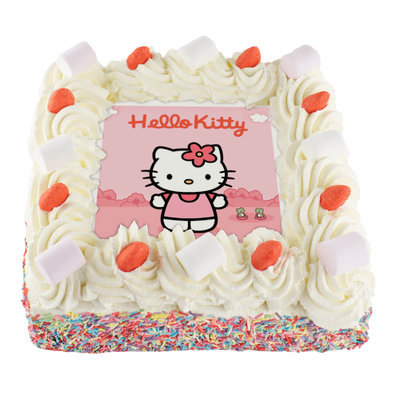 Hello Kitty Slagroomtaart