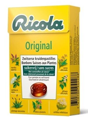 Ricola Kruidenpastilles Original Suikervrij