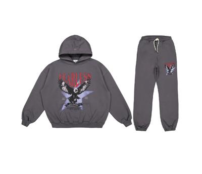 Fearless Blood Eagle Trainingspak Heren Grijs - Maat M - Kleur: Grijs | Soccerfanshop
