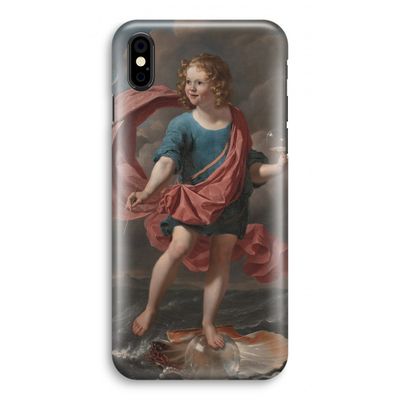 Soap Bubbles: iPhone X Volledig Geprint Hoesje
