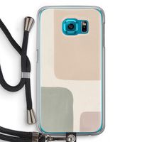 Geo #7: Samsung Galaxy S6 Transparant Hoesje met koord