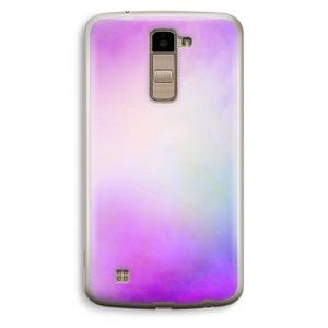 Clouds pastel: LG K10 (2016) Transparant Hoesje