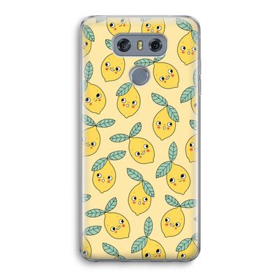 Citroenen: LG G6 Transparant Hoesje