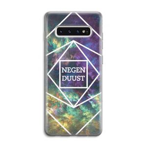 Negenduust ruimte: Samsung Galaxy S10 4G Transparant Hoesje