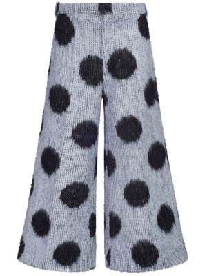 Marni pantalon de costume à pois - Noir Marni pantalon de costume à pois - Noir