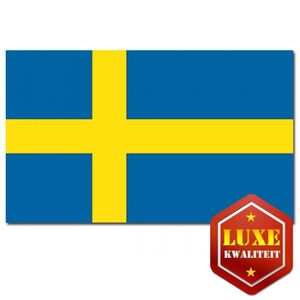 Zweedse vlag goede kwaliteit   -