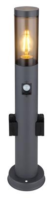 Globo Moderne buitenlampBoston 60cm met sensor en stopcontact - 3158SAKS